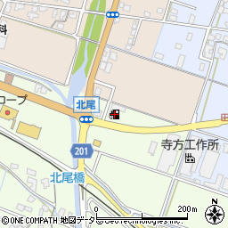 鳥取県東伯郡北栄町北尾88周辺の地図