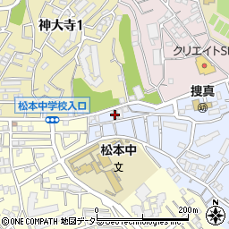 神奈川建築事務所周辺の地図