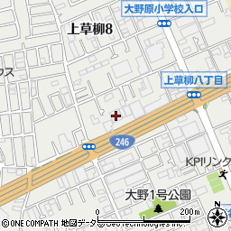 天幸総建横浜倉庫９号周辺の地図