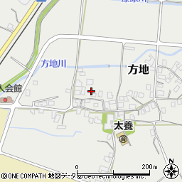 鳥取県東伯郡湯梨浜町方地972周辺の地図