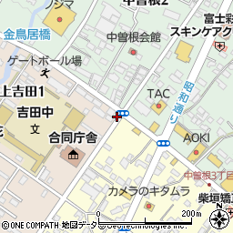 霜村電気商会周辺の地図