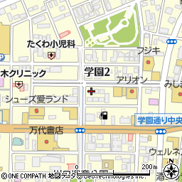 島根県松江市学園2丁目20-5周辺の地図