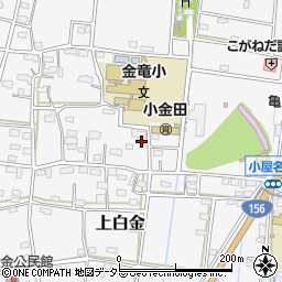 岐阜県関市上白金452-3周辺の地図