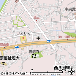 ファミリーマート楽山店周辺の地図