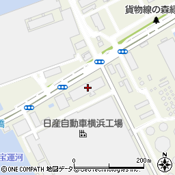株式会社三友総業　横浜事業所周辺の地図