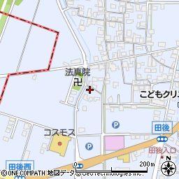 鳥取県東伯郡湯梨浜町田後542周辺の地図