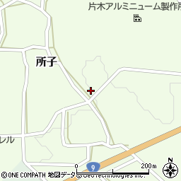 鳥取県西伯郡大山町所子150周辺の地図