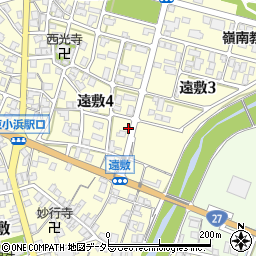 福井県小浜市遠敷4丁目702周辺の地図