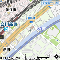 コンフォール神奈川周辺の地図