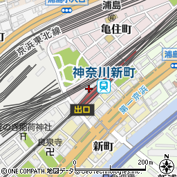 神奈川県横浜市神奈川区亀住町19周辺の地図