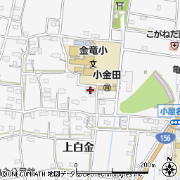 岐阜県関市上白金452周辺の地図