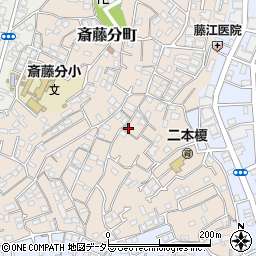 神奈川県横浜市神奈川区二本榎22-1周辺の地図