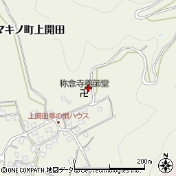 滋賀県高島市マキノ町上開田8-1周辺の地図