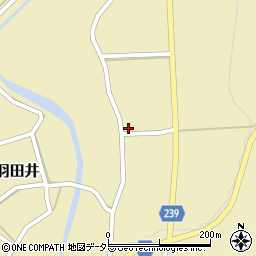 鳥取県西伯郡大山町羽田井155周辺の地図