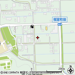 岐阜県岐阜市福富町田257周辺の地図