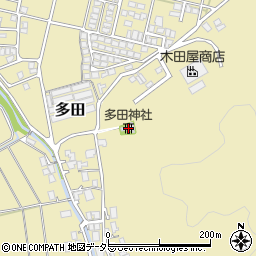 多田神社周辺の地図