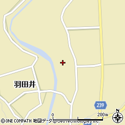 鳥取県西伯郡大山町羽田井173周辺の地図
