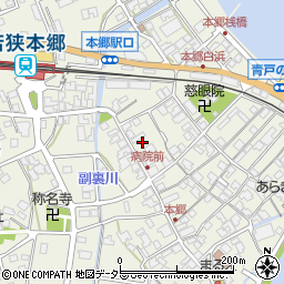 永谷医院周辺の地図