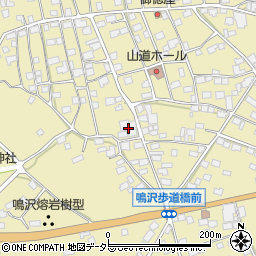 鳴沢村農協　大田和支所周辺の地図