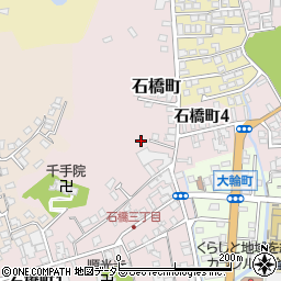 島根県松江市石橋町周辺の地図