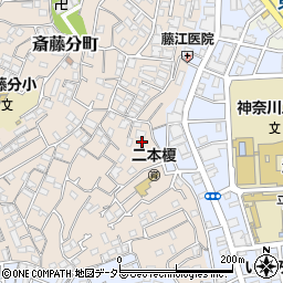 神奈川県横浜市神奈川区二本榎24-19周辺の地図