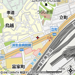 神奈川県横浜市神奈川区富家町5-1周辺の地図