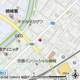 千葉県市原市姉崎705-7周辺の地図