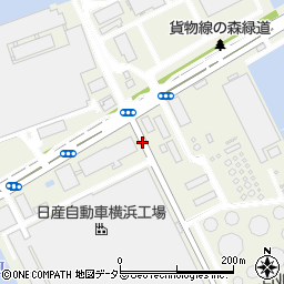 神奈川県横浜市神奈川区宝町周辺の地図
