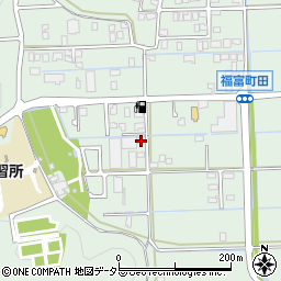 岐阜県岐阜市福富町田304-1周辺の地図