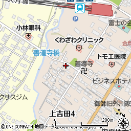武田塾　富士吉田校周辺の地図