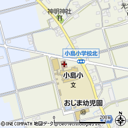 小島公民館周辺の地図