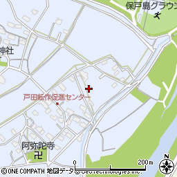 岐阜県関市戸田293周辺の地図