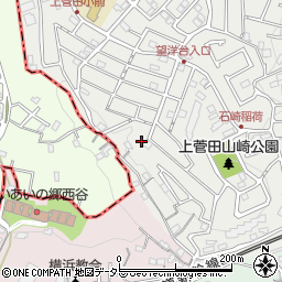 神奈川県横浜市保土ケ谷区上菅田町105-43周辺の地図