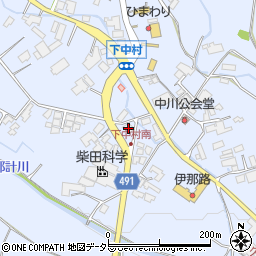 長野県飯田市中村1755周辺の地図