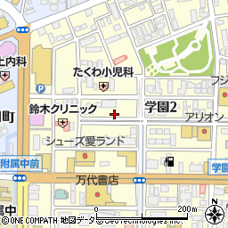 島根県松江市学園2丁目5-25周辺の地図