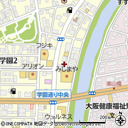 島根県松江市学園2丁目33-27周辺の地図