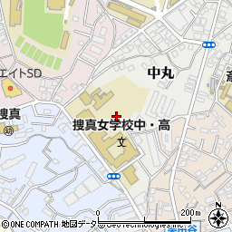 神奈川県横浜市神奈川区中丸周辺の地図