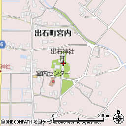 出石神社周辺の地図