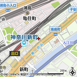 神奈川診療所周辺の地図