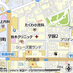 島根県松江市学園2丁目5周辺の地図