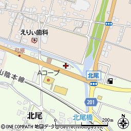 鳥取県東伯郡北栄町北尾515-2周辺の地図