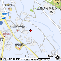 長野県飯田市中村1684周辺の地図
