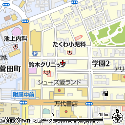 島根県松江市学園2丁目5-3周辺の地図
