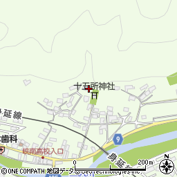 十五所神社周辺の地図