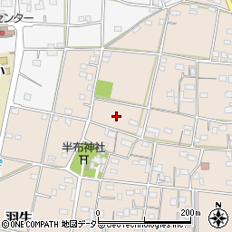 岐阜県加茂郡富加町羽生1204-1周辺の地図