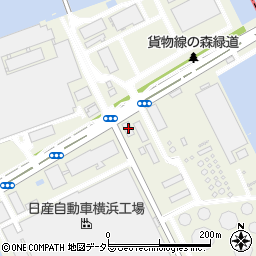 大黒神奈川共同防災センター周辺の地図