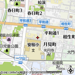 岐阜県関市いろは町9周辺の地図