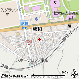 福井県大飯郡おおい町成和周辺の地図