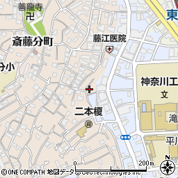 神奈川県横浜市神奈川区二本榎28-6周辺の地図