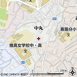 神奈川大学中丸棟周辺の地図